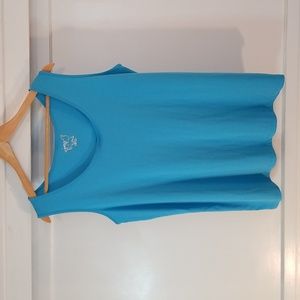 Blue Activewear Tank EUC